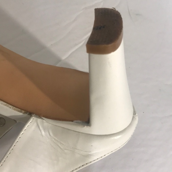 “FRANCO VISCONTI” Italian White Ladies Shoes. - Picture 9 of 10
